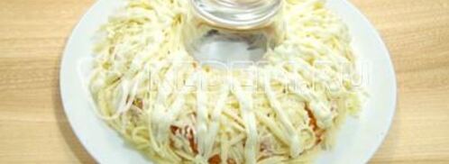 салат дамский каприз с куриными бедрышками. Шаг 5