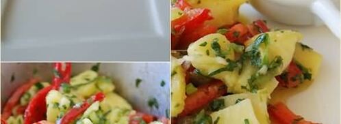 салат форелевый. Шаг 13