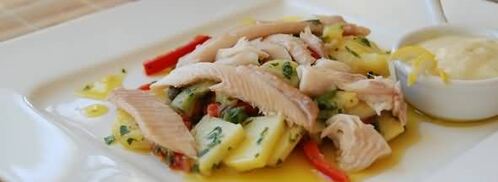 салат форелевый. Шаг 17