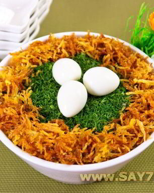 Салат Гнездо глухаря