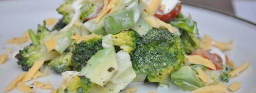 салат из авокадо и брокколи. Шаг 8