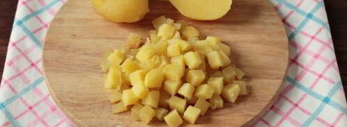 салат из граната и грецких орехов. Шаг 3