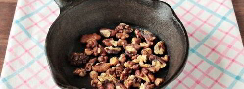 салат из граната и грецких орехов. Шаг 5