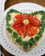 Салат из крабовых палочек с кукурузой