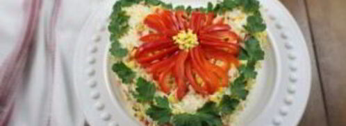 салат из крабовых палочек с кукурузой. Шаг 5