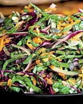 Салат из красной капусты Зимний