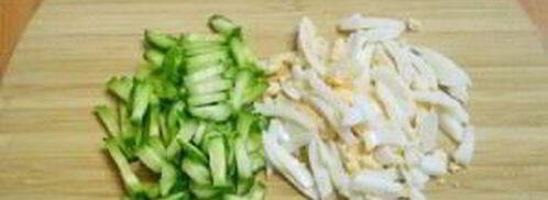 салат из пекинской капусты с кукурузой. Шаг 3