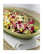 Салат из пекинской капусты с зеленым горошком