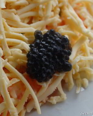 Салат ложная икорка