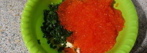 салат ложная икорка. Шаг 3