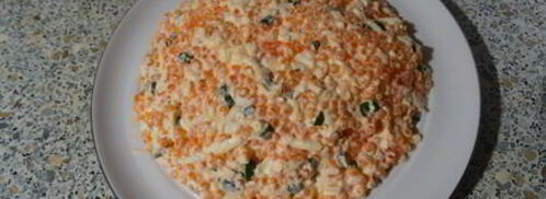 салат ложная икорка. Шаг 4