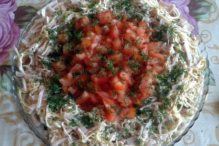 Рецепт салат любовник