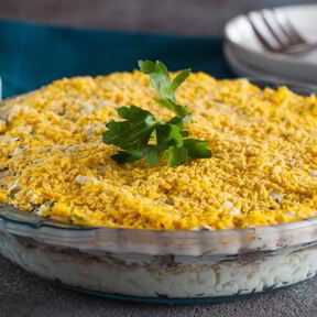 Салат мимоза