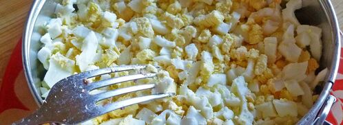 салат мужской каприз с огурцом. Шаг 13