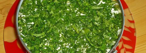 салат мужской каприз с огурцом. Шаг 15