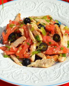 Салат Мясной с курицей