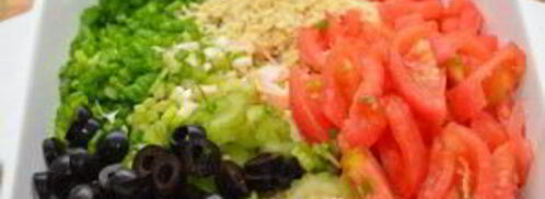 салат мясной с курицей. Шаг 2