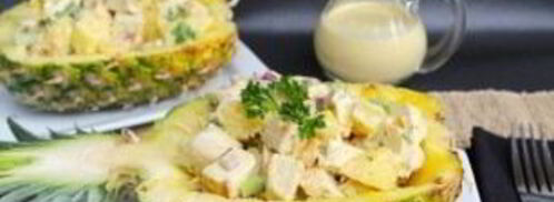 салат новогодний из курицы. Шаг 4