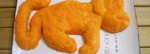 салат обезьянка с рисом и курицей. Шаг 7