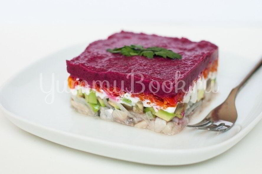 Рецепт диетическая селедка под шубой без майонеза и картошки