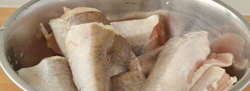 хек под шубой с каперсами. Шаг 3