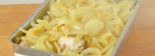 хек под шубой с каперсами. Шаг 8