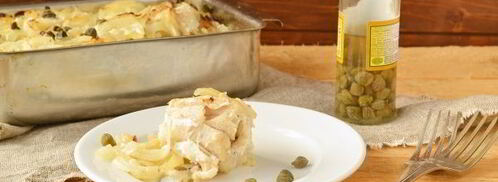 хек под шубой с каперсами. Шаг 11