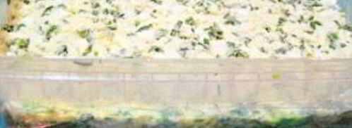 красная рыба под шубой салат. Шаг 6