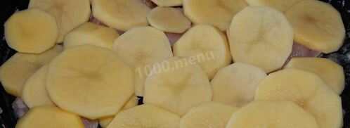 курица под шубой в духовке. Шаг 4