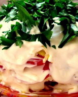 Помидоры под шубой