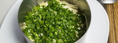 салат грибы под шубой. Шаг 9