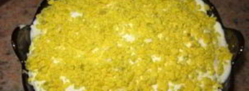 салат курица под шубой. Шаг 9