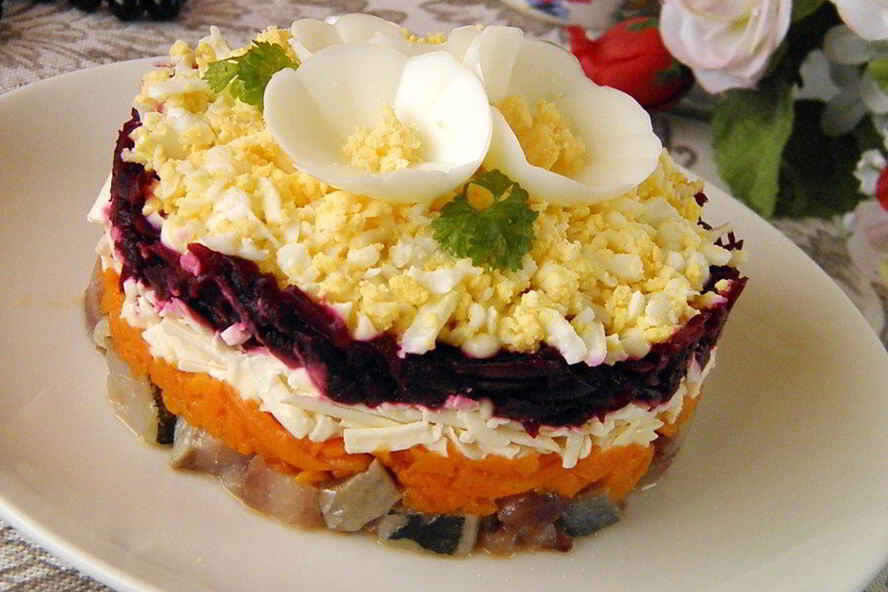 Рецепт селедка под шубой по-новому