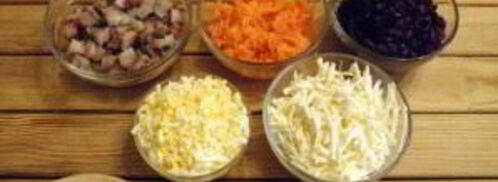 селедка под шубой по-новому. Шаг 2