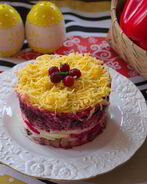 Селедка под шубой порционная