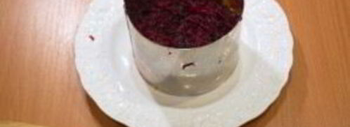 селедка под шубой порционная. Шаг 4