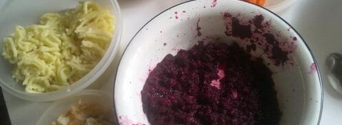 селедка под шубой в желе. Шаг 10