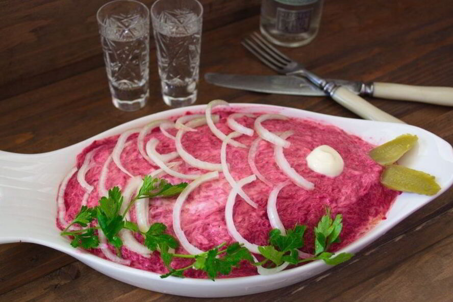 Рецепт селедка под шубой