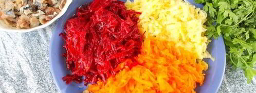 заливная килька под шубой. Шаг 5