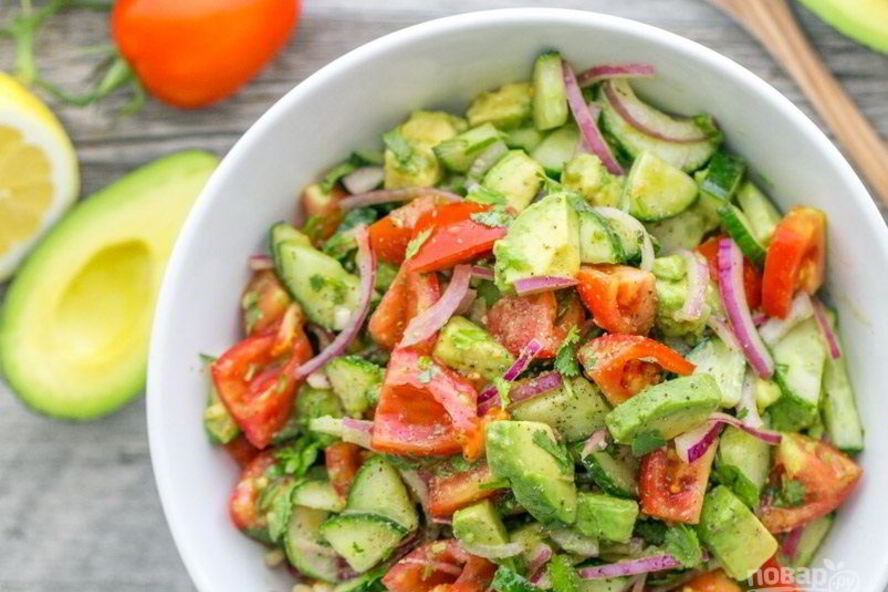 Рецепт салат с авокадо