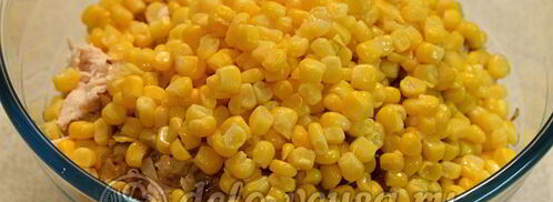 салат с блинами и курицей. Шаг 4