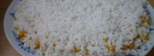 салат с горбушей и сыром. Шаг 6