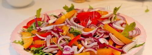 салат с говядиной и фасолью. Шаг 7