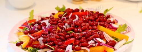 салат с говядиной и фасолью. Шаг 8