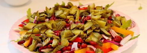 салат с говядиной и фасолью. Шаг 9