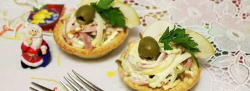 салат с корейкой и яйцами. Шаг 10