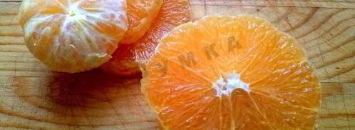 салат с креветками и апельсинами. Шаг 2