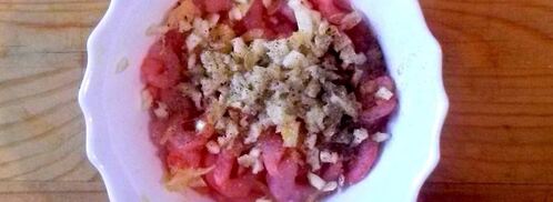 салат с креветками и апельсинами. Шаг 4