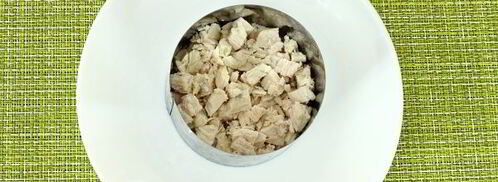 салат с курицей, грибами и сыром. Шаг 8