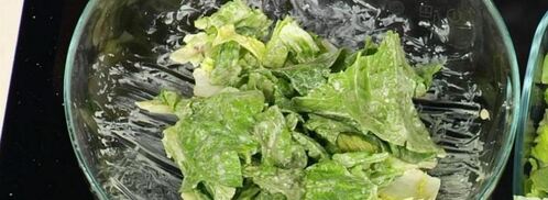 классический салат цезарь. Шаг 6